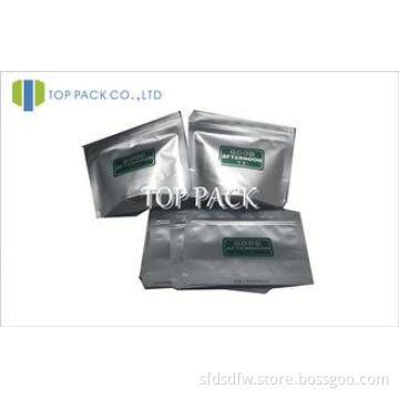 Nuts / Snack Food Foil Stand Up Pouches With Tear Notch , M